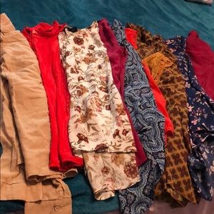 Shirt bundle- includes 11 shirts